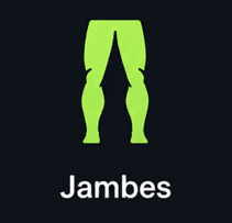 Échauffement jambes